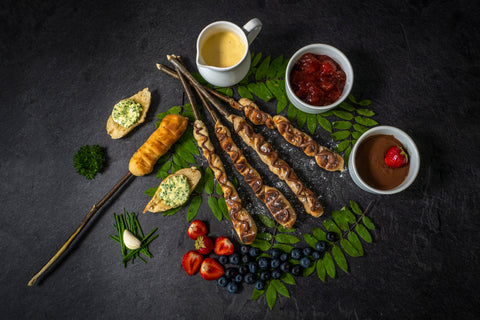 Campfire Bread & Sweet Bun on a Stick