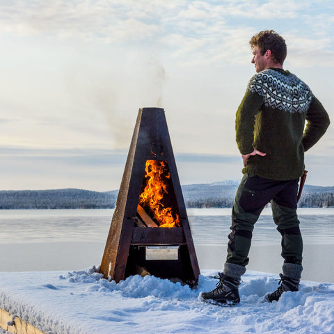 CARELIA® Firehut (outdoor fireplace & BBQ-grill)