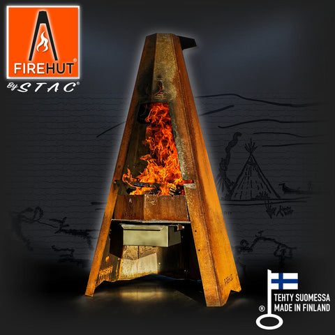 CARELIA® Firehut (outdoor fireplace & BBQ-grill)