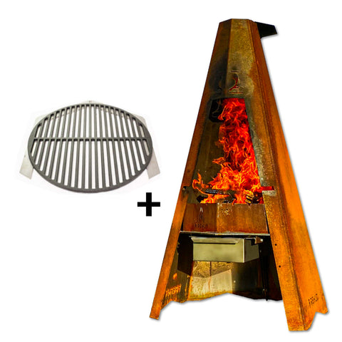 CARELIA® Firehut (outdoor fireplace & BBQ-grill)