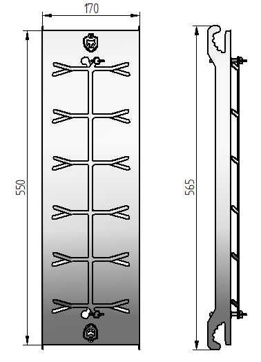 CARELIA GRILL® STAINLESS-STEEL BLAZING BOARD